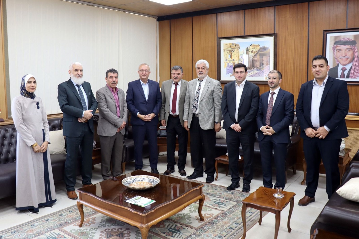 Hijjawi Faculty Strengthens Ties with Jordan Engineers Association