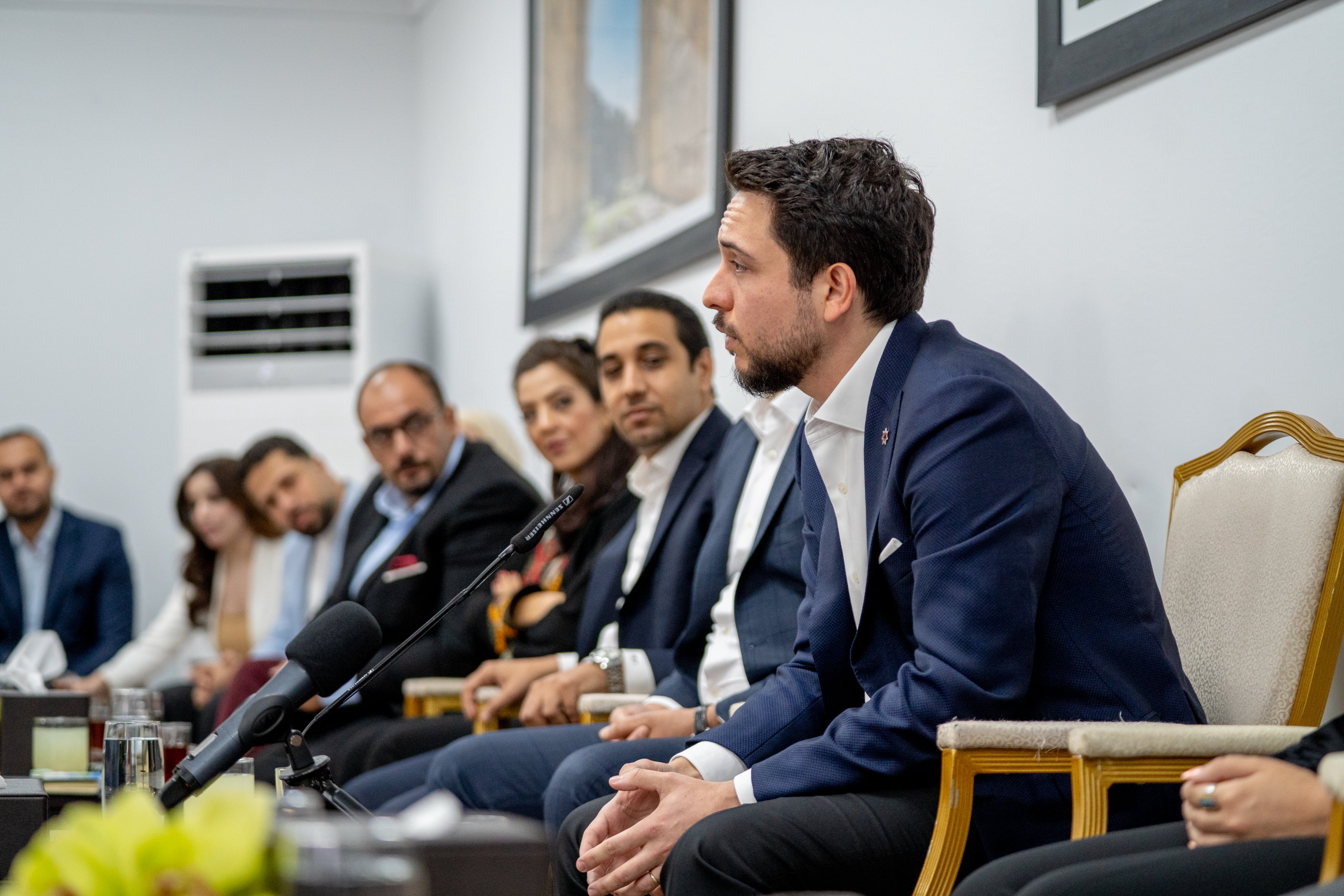 Hijjawi Faculty Participates in Crown Prince’s Youth Meeting in Irbid