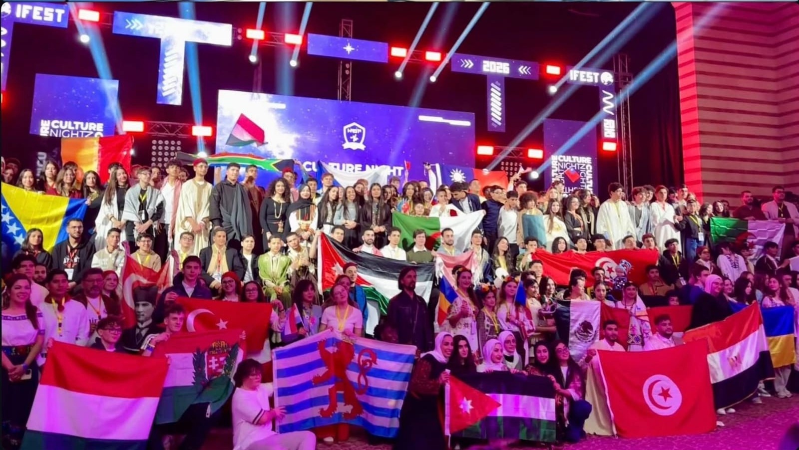 Yarmouk University Students Win Silver Medal at the International Engineering, Science, and Technology Festival in Tunisia