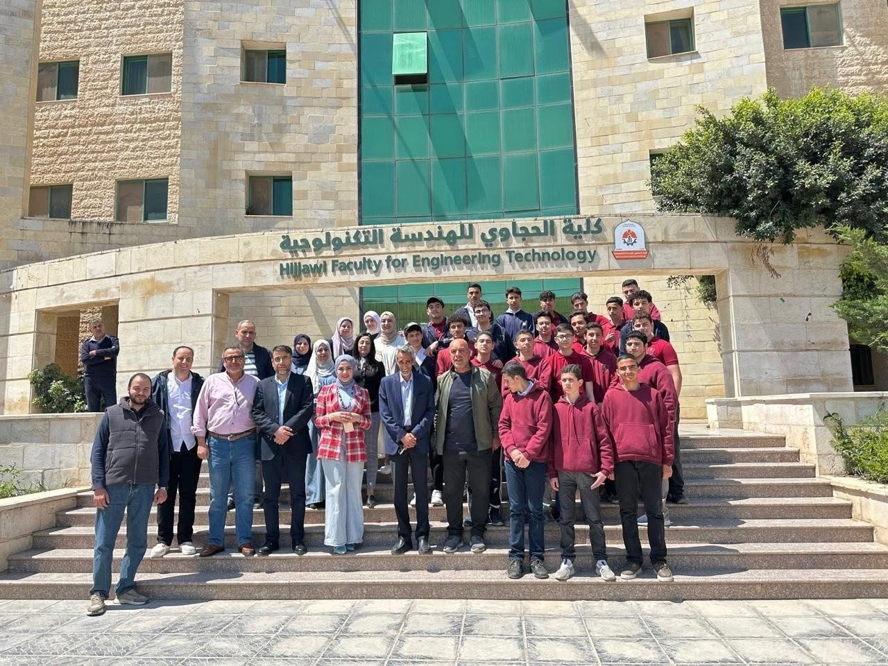 Hijjawi Faculty welcomed students from the BTEC program at Edison School